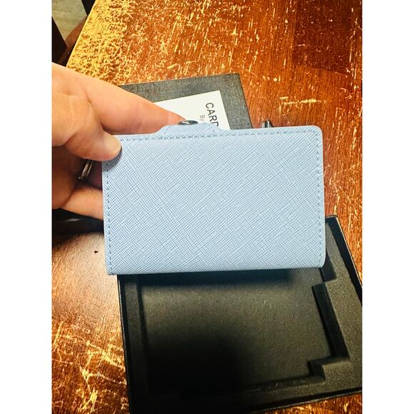 CONCEAL PLUS Card Blocr Small Powder Blue RFID Wallet Slim Compact Wallet - Picture 7 of 11